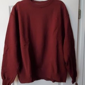 Red Champion Crewneck